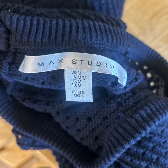 Max Studio Crochet cardigan - Picture 5 of 8